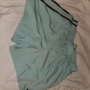 Athleta Aqua Swim Shorts with Black Trim